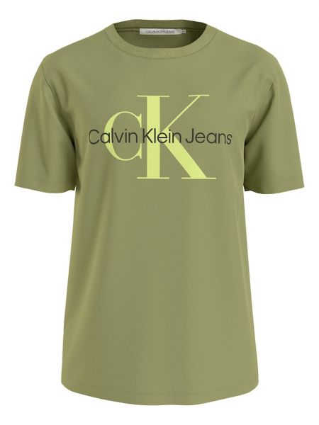 Поло Calvin Klein Jeans зеленое