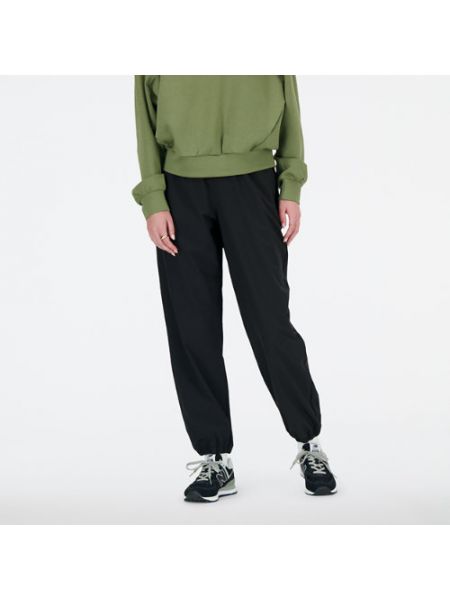 Pantalon de joggings tressé New Balance noir