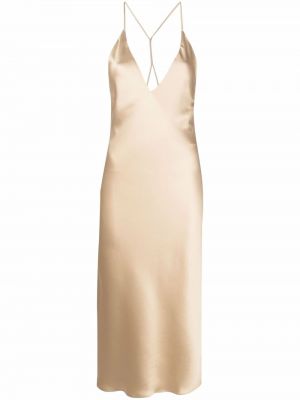 V-hals dress Blanca Vita gul