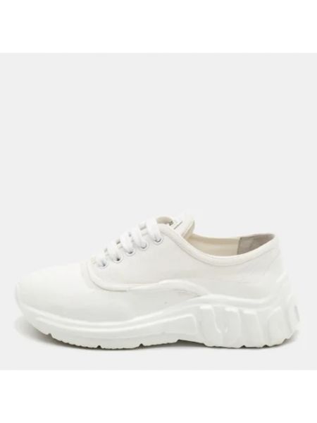 Sneakersy Miu Miu Pre-owned białe