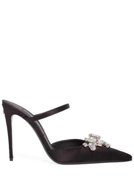 Satin mules Dolce & Gabbana sort