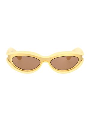 Slnečné okuliare Bottega Veneta zlatá