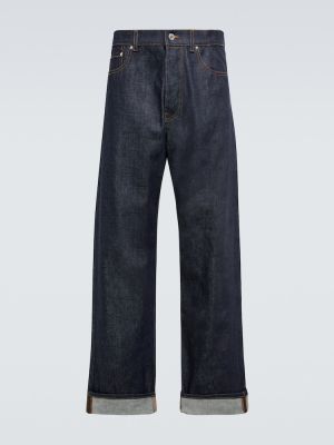 Voľné skinny fit džínsy Kenzo modrá
