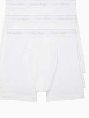 Хлопковые боксеры Calvin Klein Underwear белые