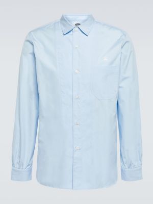 Medvilninė marškiniai Junya Watanabe mėlyna