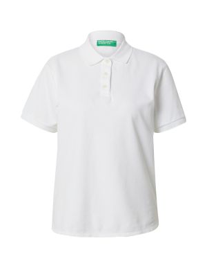 Поло тениска United Colors Of Benetton бяло