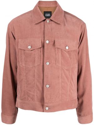 Marškiniai kordinis velvetas Studio Tomboy rožinė