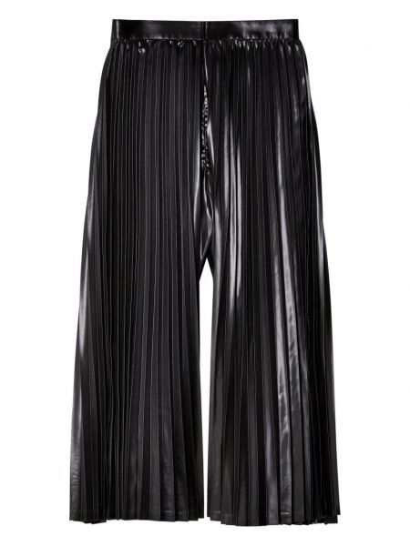Plisované kalhoty Junya Watanabe černé