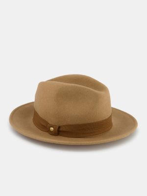 Sombrero de lana Latouche dorado
