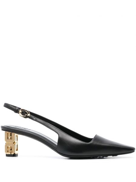 Nizki čevlji s peto z odprtimi petami Givenchy