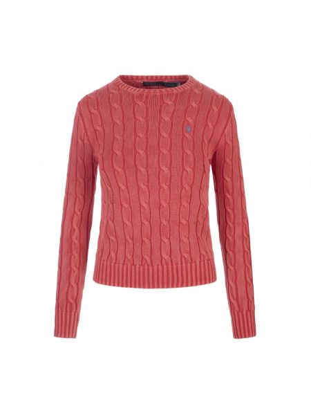 Pullover mit rundem ausschnitt Ralph Lauren rot