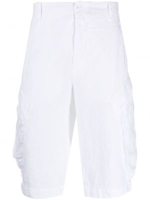Pantalones cortos cargo Transit blanco