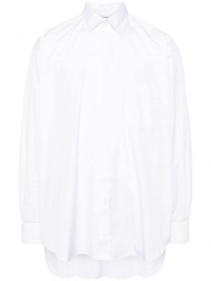 Βαμβακερό πουκάμισο Vetements λευκό