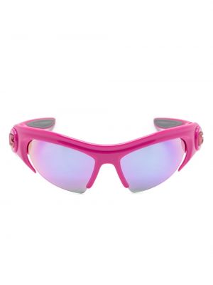 Spalvų gradiento rašto akiniai nuo saulės Dolce & Gabbana Eyewear rožinė