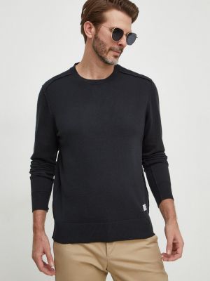 Sweter bawełniany Pepe Jeans czarny