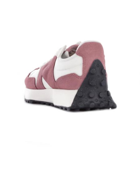 Sneakersy skórzane New Balance różowe