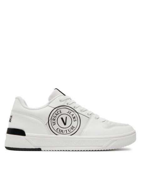 Αθλητικό sneakers Versace Jeans Couture λευκό