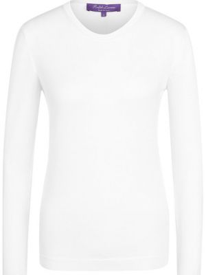 Кашемировый пуловер Ralph Lauren белый