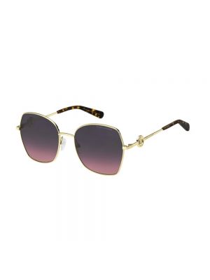 Okulary przeciwsłoneczne z różowego złota Marc Jacobs