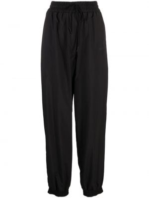 Pantaloni sport cu imagine Moncler negru
