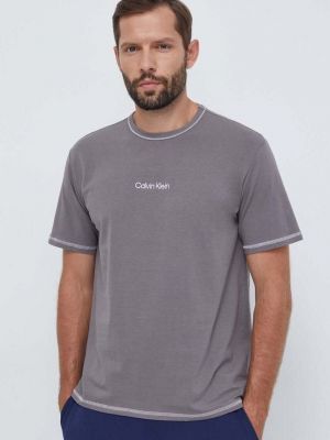 Тениска с дълъг ръкав Calvin Klein Underwear сиво