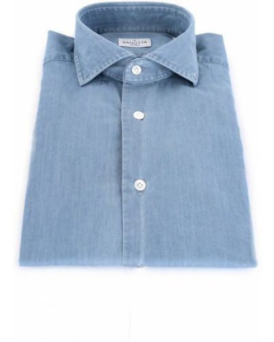 Koszula jeansowa Bagutta, niebieski