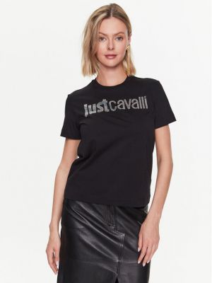 T-shirt Just Cavalli nero