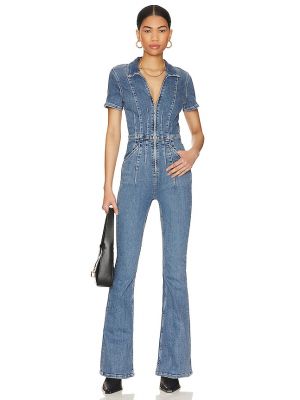 Combinaison Free People bleu