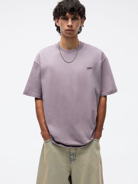 T-shirt Pull&bear violet