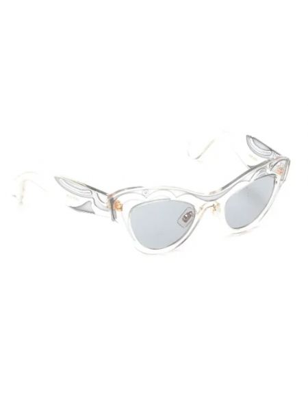 Okulary przeciwsłoneczne Miu Miu Pre-owned białe