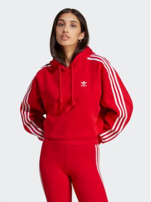 Bluza dresowa Adidas czerwona