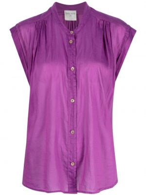 Skaidri marškiniai Forte_forte violetinė