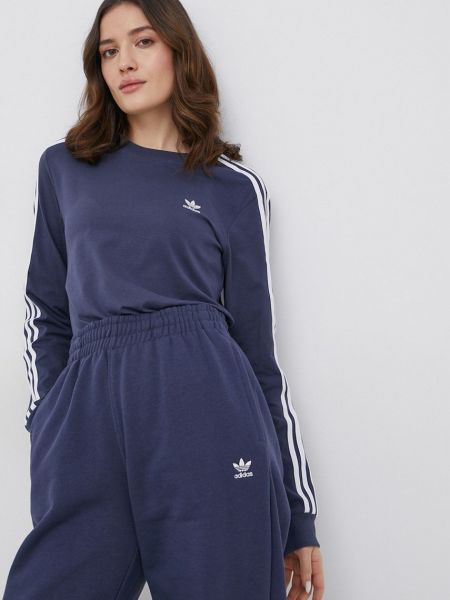 Μακρυμάνικη μπλούζα Adidas Originals μπλε