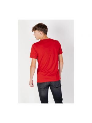 Camisa manga corta Hugo Boss rojo