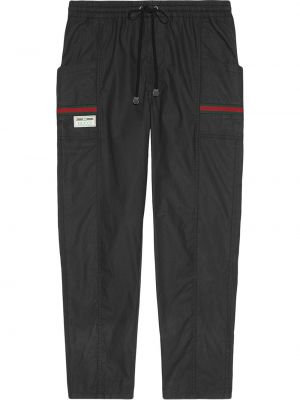 Pantalones de chándal Gucci negro