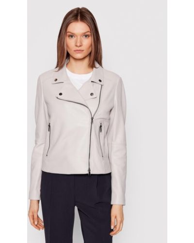 Boss Bőrkabát C_Saleli 50457105 Bézs Regular Fit