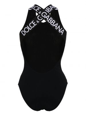 Strój kąpielowy Dolce And Gabbana czarny