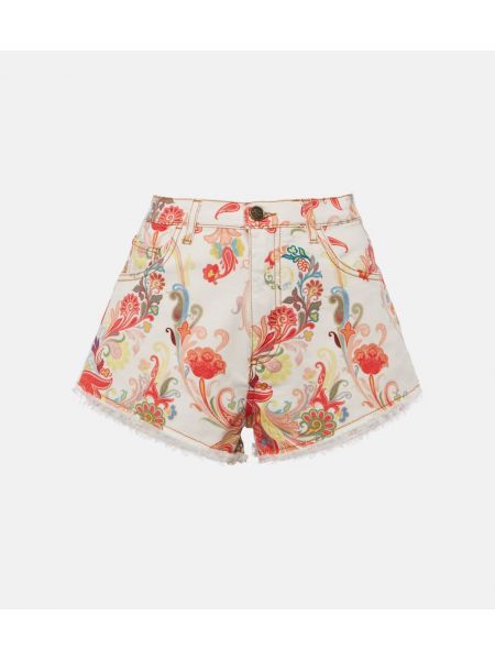 Paisley denimshorts Etro