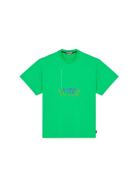 Koszulka bawełniana Iuter zielona
