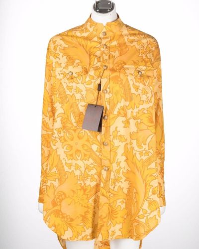 Camisa de flores con estampado Etro amarillo