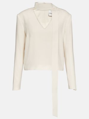 Блуза Roland Mouret бяло