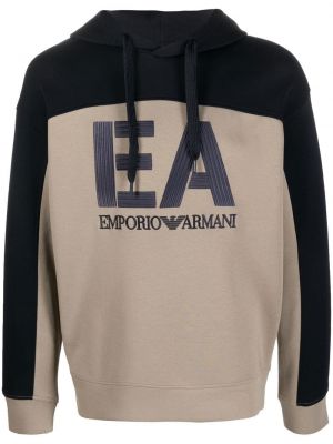 Brodert hettegenser Emporio Armani