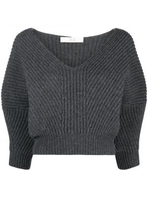 Sweter wełniany Tela szary