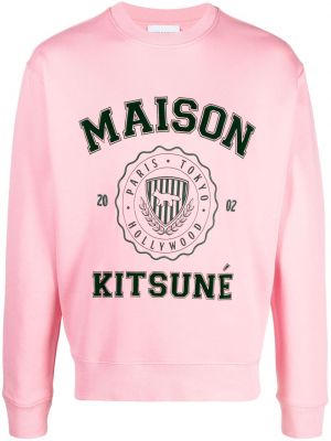 Sweatshirt Maison Kitsuné rosa