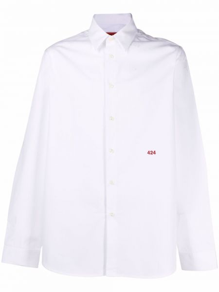 Camisa con bordado 424 blanco