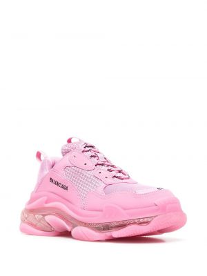Sneakersy Balenciaga Triple S różowe