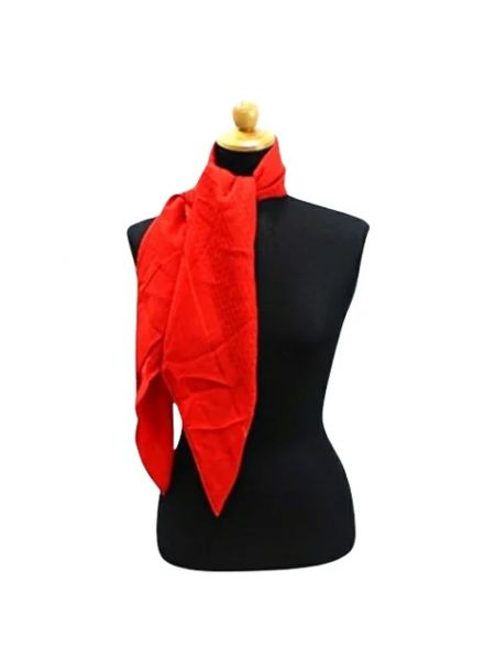 Bufanda Dior Vintage rojo