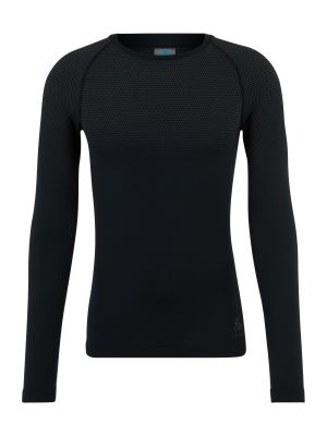 Αθλητική μπλούζα Odlo μαύρο