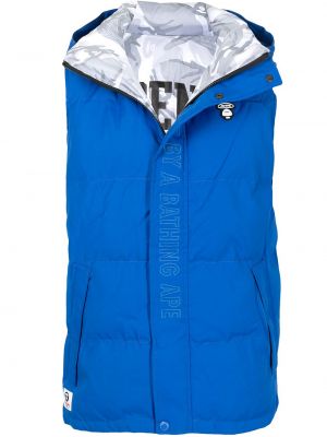 Weste mit stickerei Aape By *a Bathing Ape® blau