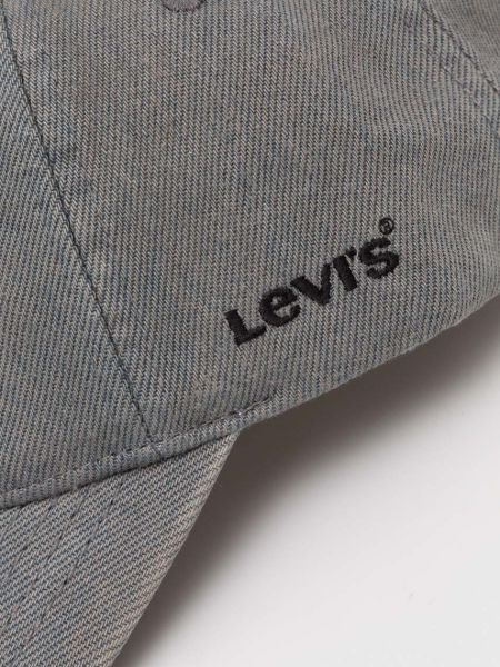 Pamučna kapa Levi's® siva